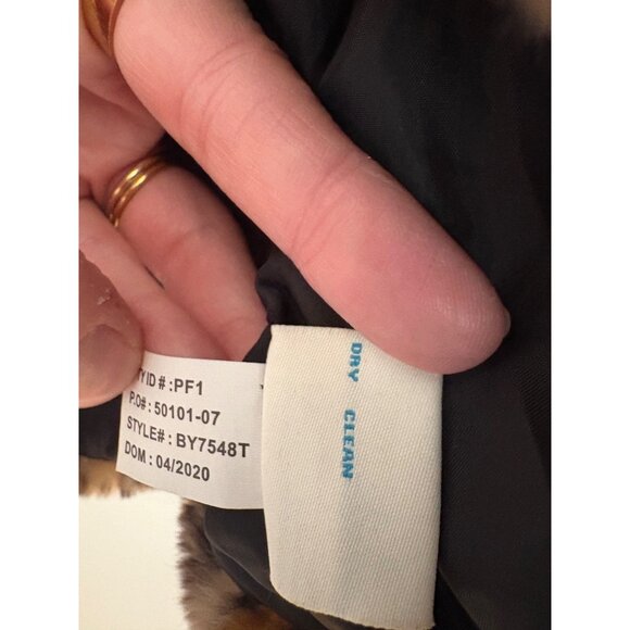 C&C California Faux Fur Leopard Print Sherpa Winter Coat Toddler Girls 3T - Picture 10 of 10